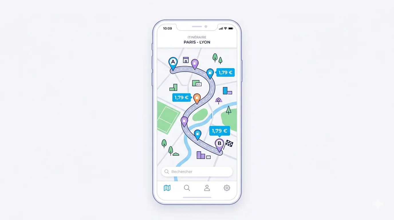 Nouveauté : trouvez les stations les moins chères sur votre trajet