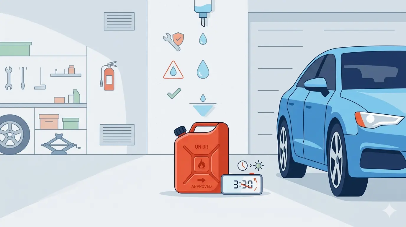 Essence périmée : combien de temps peut-on garder du carburant ?