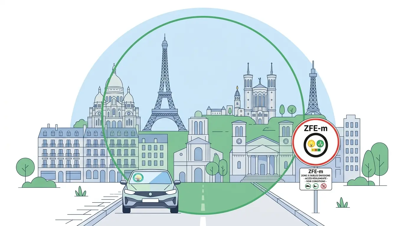 ZFE en 2026 : quelles villes, quels véhicules interdits ?
